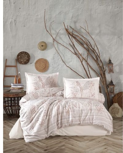 Lavella Gulay Dekbedovertrekset - 4-delig - Katoen - 200x220 cm