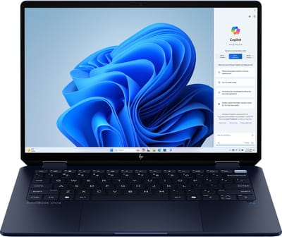 HP OmniBook Ultra Flip 14-fh0020nb Copilot+ PC Intel Core Ultra 7 256V Hybride (2-in-1) 35,6 cm (14") Touchscreen 3K 16 GB LPDDR5x-SDRAM 1 TB SSD Wi-Fi 7 (802.11be) Windows 11 Home Blauw