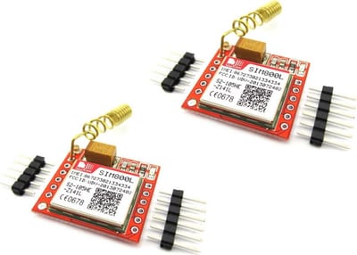 GSM GPRS Modules - Quadband Antenne Boards - IoT Projecten - Compact Ontwerp - 2.5x2.3cm