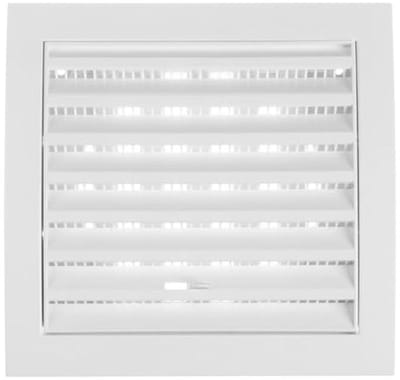 Ventilatierooster Ø 100 mm - Kunststof met Gaas voor Optimale Luchtcirculatie