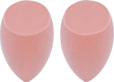 Famanu – Poeder make-up sponsen set, 2 stuks, voor gelijkmatige applicatie van losse en geperste poeders
