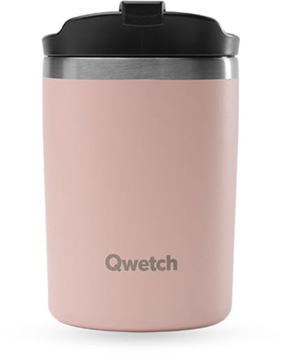 Qwetch Travel mug Geïsoleerd - Pastel Roze