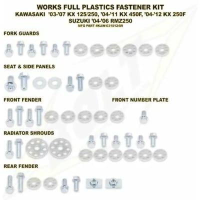Compleet plastic motorbevestigingsset Bolt KTM