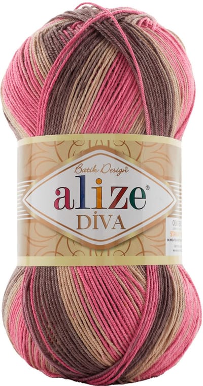 Alize Diva Batik 7829 Pakket 5 bollen