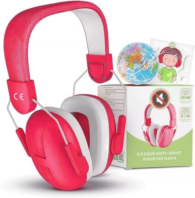 Gehoorbescherming voor Kinderen met Geluidsreductie tot 26 dB - Ideaal voor Concerten, School en Reizen