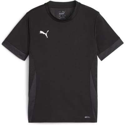 PUMA teamGOAL Matchday Jersey jr Unisex Sportshirt - PUMA Black-PUMA White-Flat Dark Gray