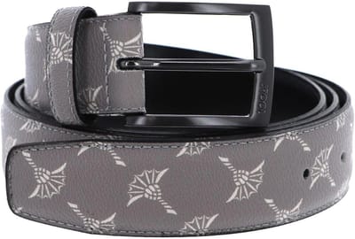 Dames Riem - Modieuze Ceintuur - Outfit Completeren - Logo Patroon Print - 35 CM Breed - Lichtgrijs