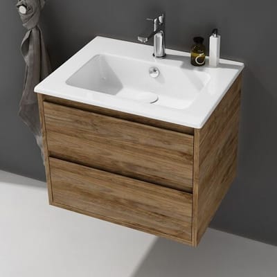 Megabad Profi Collection Loft washbasin with vanity unit 60 cm, 2 drawers 24MG1062060IS
