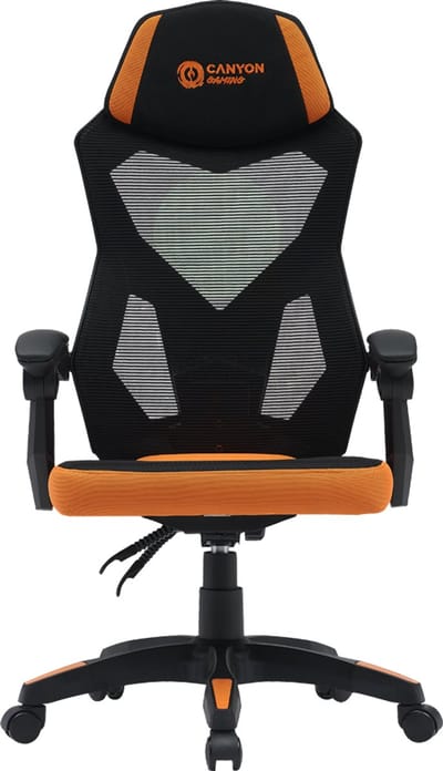 Canyon Wave MCH02 - Gaming Stoel - Ergonomisch - Mesh - Oranje