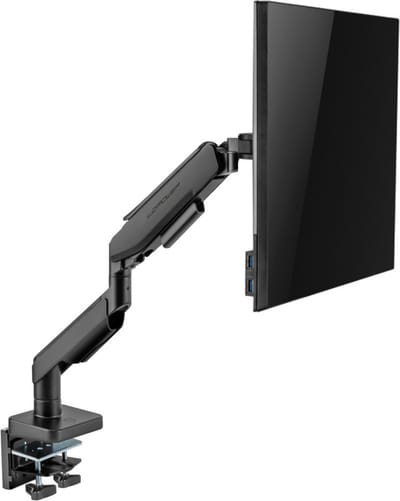 GAME HERO® Monitorarm 1 Scherm - Ultrawide Monitorbeugel - 17-49 inch (20kg) - Zwart