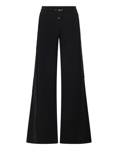 Skater Fit Tracksuit Pants Strass Band