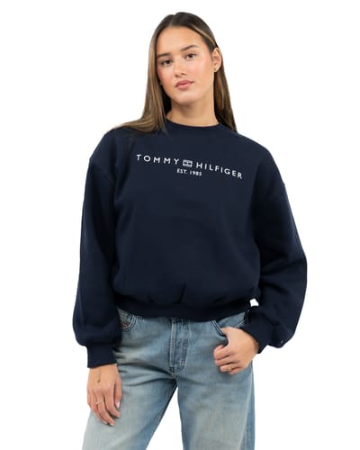 Tommy Hilfiger Corp Logo Modern Sweater Dames