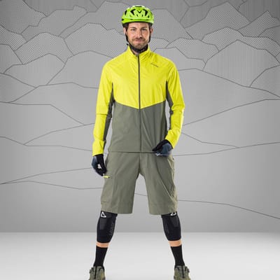 Loeffler fietsbroek kort M Bike Shorts Pyce-G CSL heren - Groen