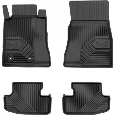 **FROGUM No.77 - Automatten - Ford Mustang VI Coupe automat - Perfecte pasvorm - Verhoogde rand 4 cm - Geurloos TPE