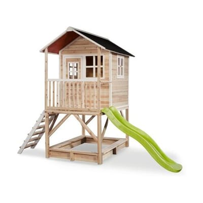 EXIT Loft 500 Houten Speelhuis - Speelhuisje voor Buiten - FSC Hout - Kinderen - Naturel
