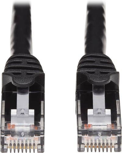 Tripp Lite Cat6a, 20ft netwerkkabel 6,1 m U/UTP (UTP) Zwart