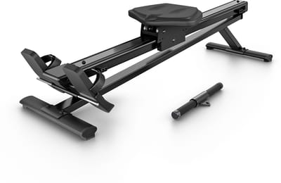 Sportstech roeitrainer met kabeltrek, roeimachine tot 120 kg belastbaar, compatibel met sGym Pro, compact, ergonomische comfortzitting, home gym, ideaal voor cardiotraining, eenvoudige montage, sGym Rower