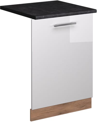 Vicco Fame-Line Vaatwasserfrontpaneel – 60 cm, WB Antraciet Wit Hoogglans