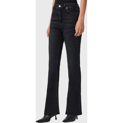 AllSaints Maisie Flare Jean Blue Black Taglia: W31 | Pantaloni larghi Outlet | Donna | Nero