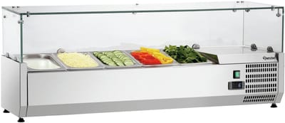 Koelopzetvitrine GL4-1201 - Bartscher 110270