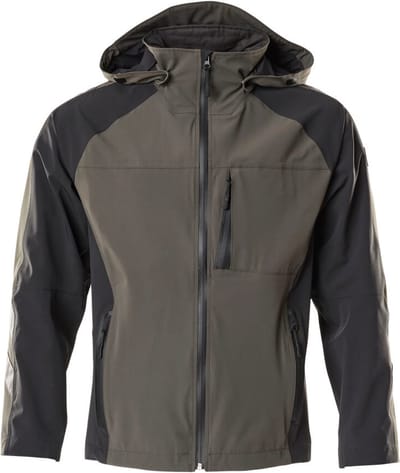 Mascot Unique Shell jas 18601-411 - donkerantraciet/zwart - 2XL