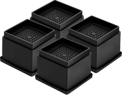 Meubelverhoger 5 cm - Stapelbaar - Stevige kunststof - Verhoogt meubels voor extra comfort - SnelShoppen