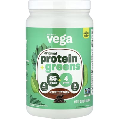 Origineel Eiwit + Groenten, Romige Chocolade, 624G (1 pond 6 ons)