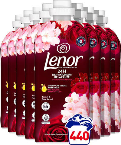 Lenor Wasverzachter Jasmijn & Rose de Mai - 8 x 55 Wasbeurten