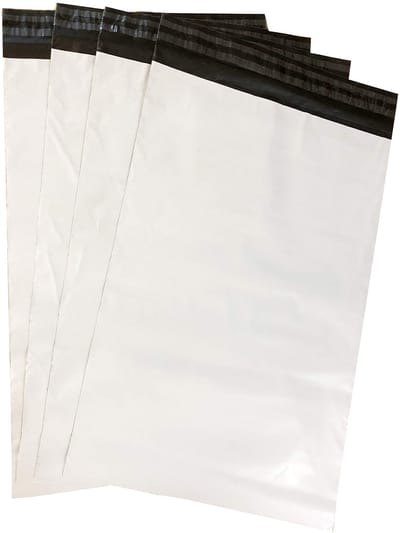 Dailygoods- Folieverzendzakken 100 stuks - 25 x 35 cm - Zelfklevend - Scheurvast - Waterafstotend - Beschrijfbaar - Extra dik - Verzendzakken