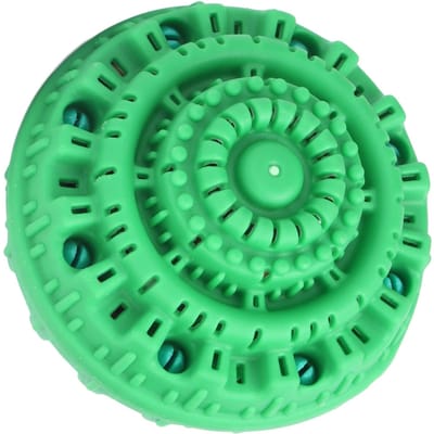 Boule de Lavage Écologique Pratique Bambou Charbon Actif Nano Boule de Lavage Boule pour Vêtements Outil de Nettoyage pour Machine green