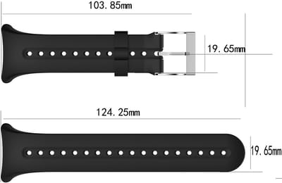 Horlogeband Geschikt voor Garmin Swim Watch