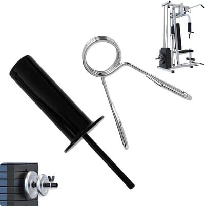 Extra Gewicht Pin voor Gewichtstapel Extender - 110mm Lengte, 10mm Diameter, Fitness Accessoires voor Thuis en Sportschool