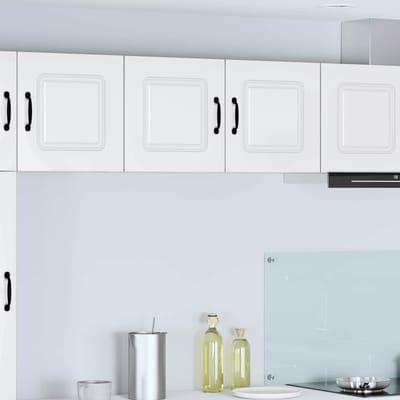 vidaXL - Vaatwasserpaneel - Kalmar - Hoogglans - wit - 80 - x - 31 - x - 40 - cm