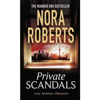 Private Scandals door Nora Roberts Paperback Boek 9780349407937