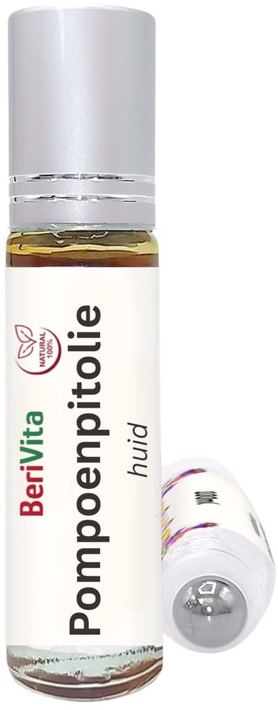 Pompoenpitolie Puur 10ml Rollerfles - Huidolie en Lippenolie - Pompoenzaadolie, Pumpkin Seed Oil