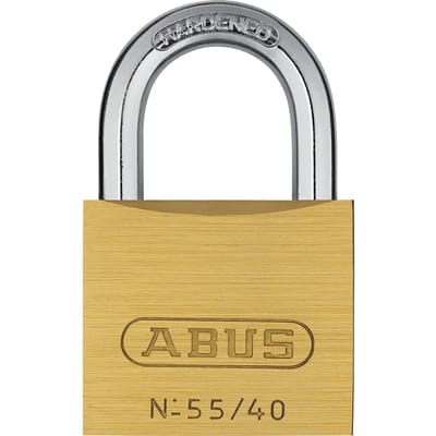 ABUS Slot 55 Hangslot messing 2856 Goud
