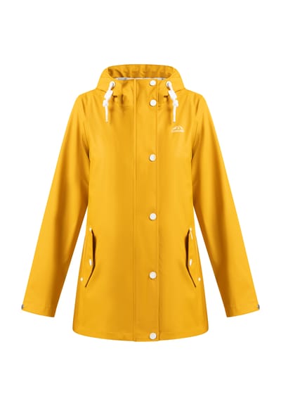 ICEBOUND Regenjas Dames mosterd