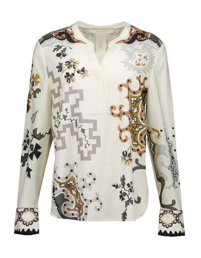 Herzen's Angelegenheit Tunika Blouses Grijs 25263-6067
