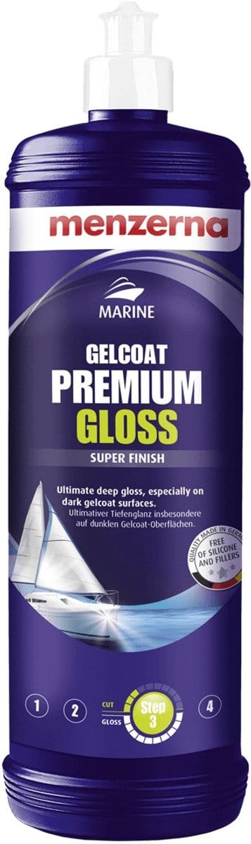 Menzerna Marine Gelcoat Premium Gloss 1 liter