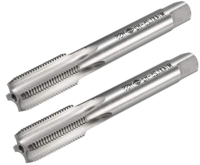 Dailygoody - Metrische kranen - Draadsnijmachine - Ti-gecoat - M14 x 1,25 mm - Schroefdraad tap - Geschikt voor boormachines - Zilver