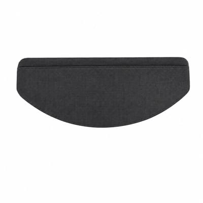DIMICO - Trapmatten Zelfklevend - Trapmat 15 Stuks - Trap Tapijt - Zwart - 65x21 cm - Antislip - Halfrond - Geluidsdempend
