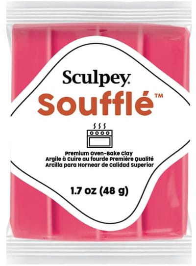 Klei Souffle magenta 48 gr - Sculpey