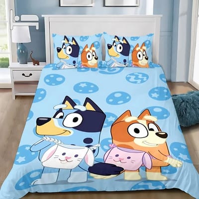 Nieuw design B-Blueys Dekbedovertrek Kussensloop 2/3 delig Bandit Chilli Beddengoed Set Volwassen Jongen Meisje Slaapkamer Kinderen Enkel Dubbel US Queen(228*228cm)3pcs