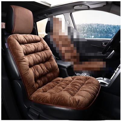 Dailygoods- Autostoelhoes Universeel - Gewatteerd Pluche - Zachte Stoelbeschermer - Voor Voor- en Achterbank - Ademend en Comfortabel - Geschikt voor Vijf Zitplaatsen
