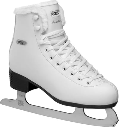 Roces - Paradise Eco Fur - Kunstschaatsen - Schaatsen Dames - Wit - Eco Fur Warmvoering & Klassieke Stabiliteit - Maat EU 37
