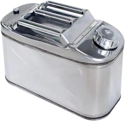 Benzine Jerrycan - Brandstoftank Trommel - Brandstof Transport - Hoge Dichtheid Plastic - 10L - Zwart