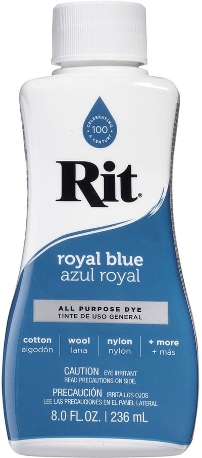 Rit Liquid Royal Blue - Rit Dye - Rit