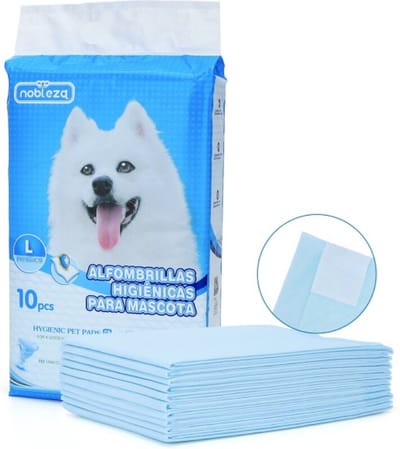 Nobleza Puppy Training Pads met Plakstrips - Plasmatjes Hond - Zindelijkheidstraining - 60 x 90 cm - 10 Stuks