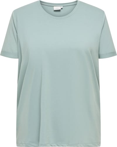 ONLY CARMAKOMA - CARMOSTER S/S FOLD UP TOP JRS NOOS - Dames - T-shirts