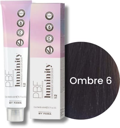 BY FAMA LUMINITY BLONDEOMBRE semi-permanente ammoniakvrije haarverf 80 ml | 6